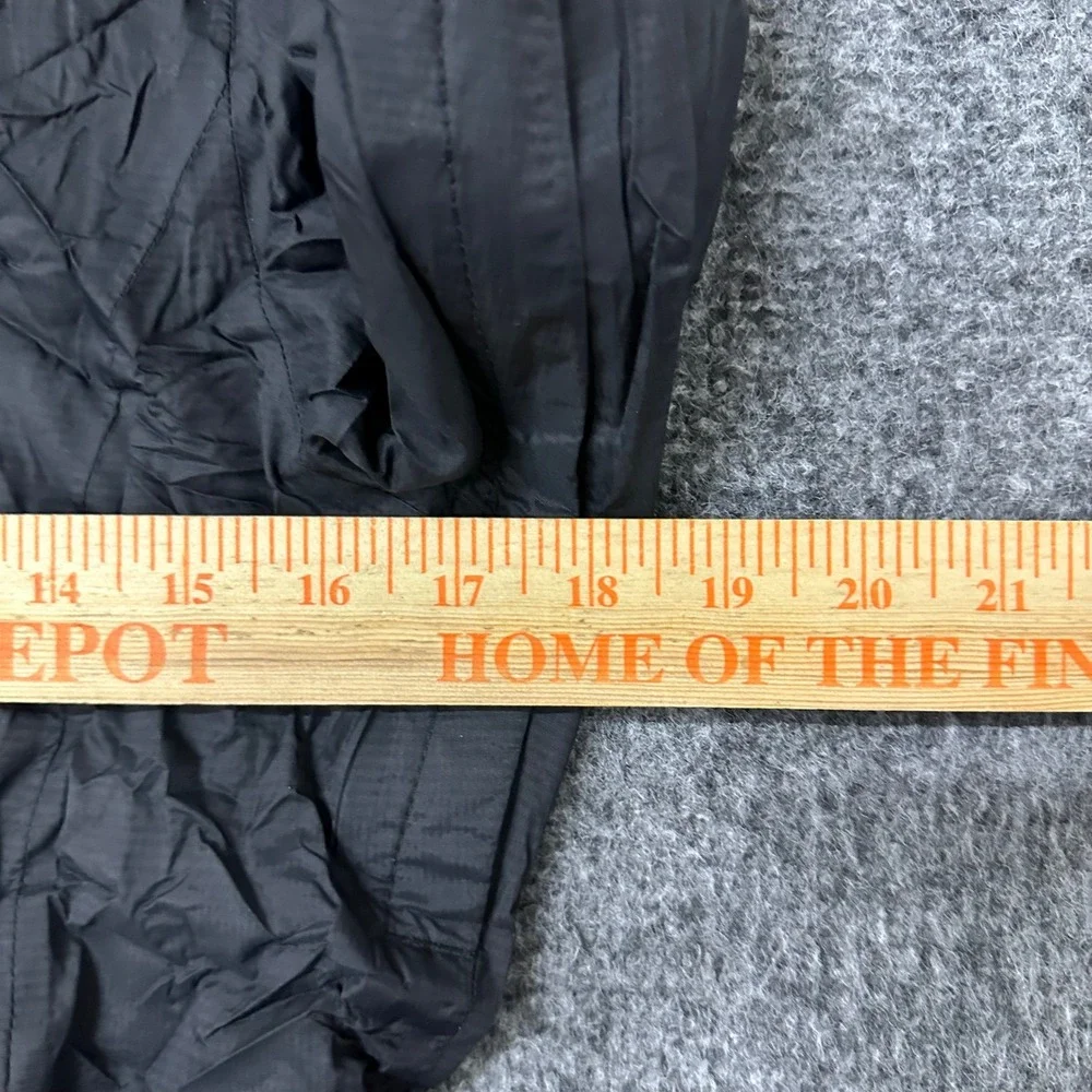 The North Face Jacket Womens Size S Black Hooded Rain Shell Full Zip Outdoor